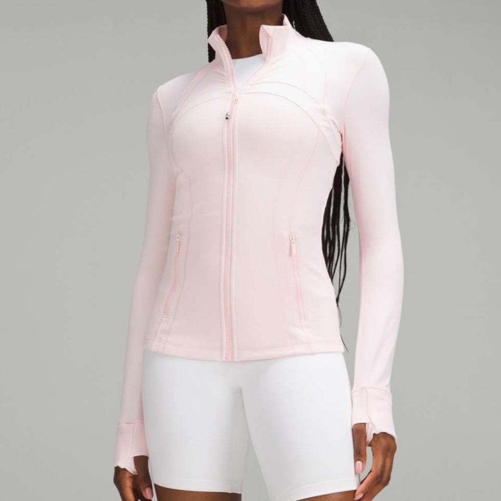 NWOT lululemon strawberry milkshake define jacket size 0